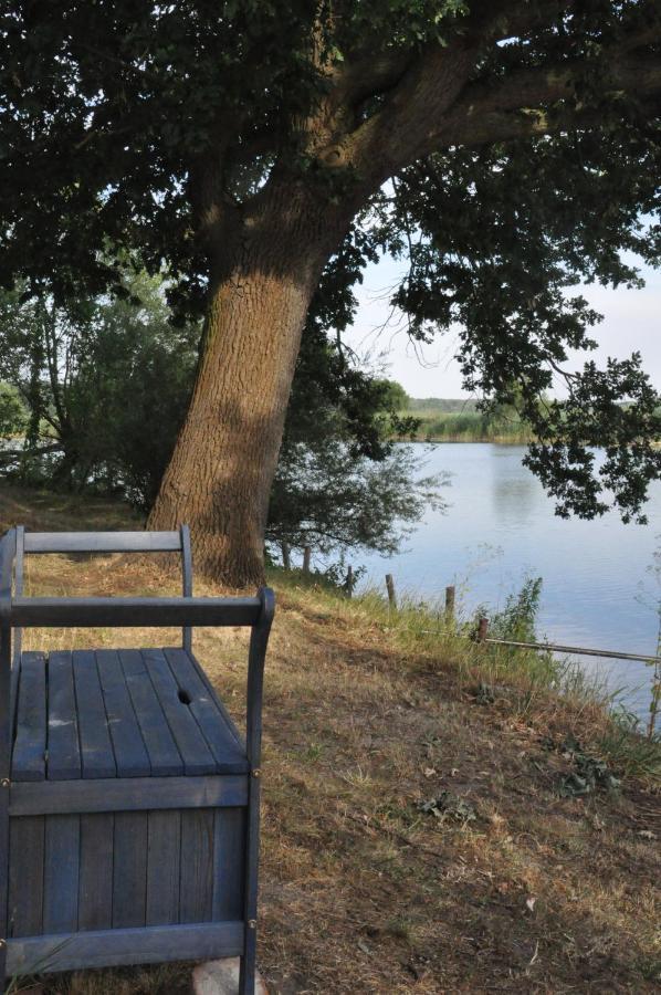 Pension "Seeblick" Am Stelzenhaus Dornburg  ภายนอก รูปภาพ